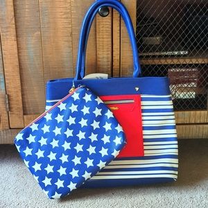 NWT Red white and blue set